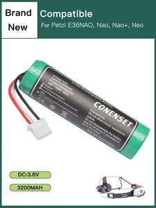 Batería 3200mAh 3.6V para Faro Petzl Nao & Nao+ Plus+ - Imagen 1 de 6