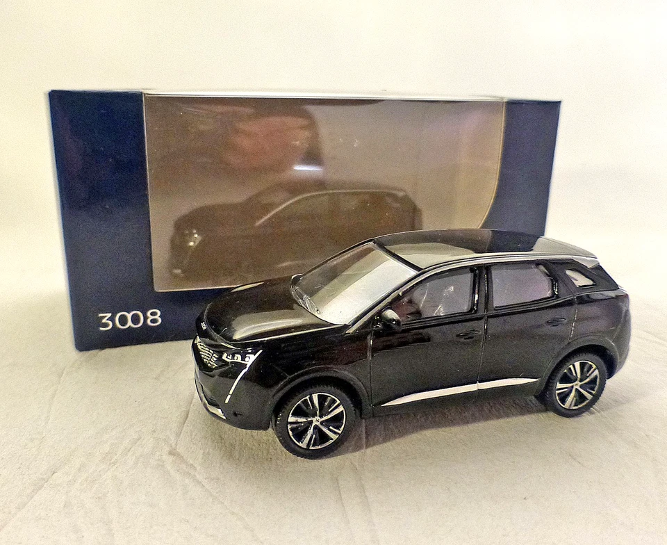 Peugeot 3008 (2020) Nera, 1:64, Peugeot-Box - Immagine 1 di 1