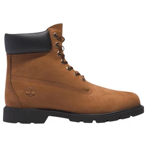 Timberland Mens 6-Inch Rust Nubuck Classic Waterproof Boots - Picture 1 of 9