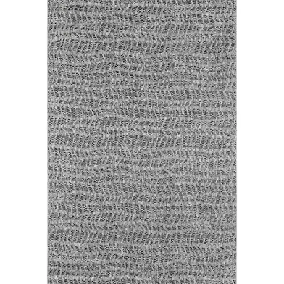 Emilia Grey 6 pies 7 pulgadas X 9 pies 6 pulgadas Alfombra de interior/exterior Foto 1 de 4