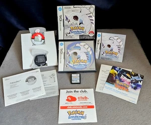 Pokemon Soul Silver Version Nintendo DS NTSC USA komplett komplett mit Pokewalker  - Bild 1 von 24