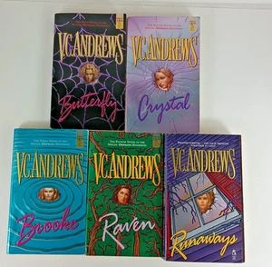 Orphans Complete Series Set of 5 Paperback Books VC Andrews #1-5 VG - Picture 1 of 7