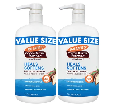 Palmer's Cocoa Butter Formula (33.8 oz., 2pk) Daily Skin Therapy Body Lotion - Image 1 of 4