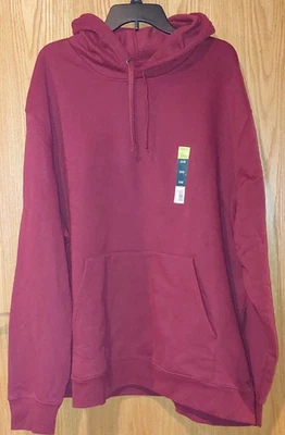 Sudadera con capucha ultrasuave Tek Gear grande y alta 3XB Berry Magnolia nueva con etiquetas para hombre -4661 Foto 1 de 4