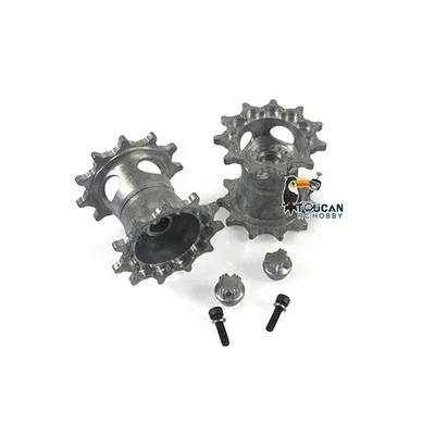 Mato 1/16 USA M1A2 Abrams RC Tank Metal Driving Wheels Sprockets MT199S - Image 1 of 3