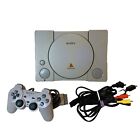 Sony Playstation 1 Ps1 Console Mod Bundle Scph-9001 Controller Av Cable