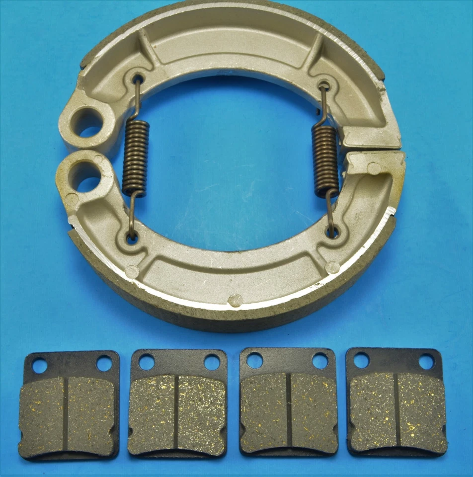 Pastillas y zapatas de freno delanteras traseras Yamaha Big Bear 250 YFM250 YFM250B 2007 08 09 2010 Foto 1 de 1