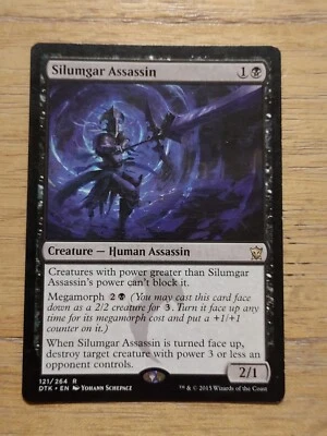 Silumgar Assassin - Dragons of Tarkir -Magic the Gathering MTG Single Card Nice! - Image 1 of 3