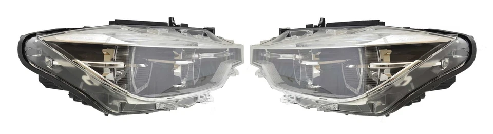 Juego de montaje de faros Hella izquierda y derecha con LED AFS para BMW Foto 1 de 1