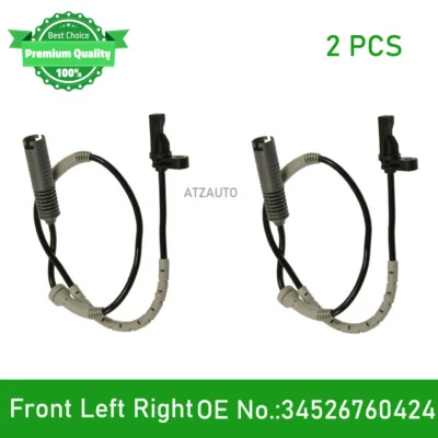 Sensor de velocidad de rueda ABS conductor delantero pasajero para BMW 328I 335D 335I 325I ALS463 Foto 1 de 4
