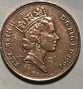 1994 GB ENGLISH TWO PENCE COIN. Bx12.92 - Picture 1 of 2
