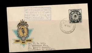 AUSTRALIEN ANTARKTIS EXPLORATION 1955 COVER REF105 - Bild 1 von 1