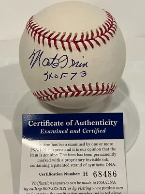 Monte Irvin Autographed Signed Official MLB Baseball NY Giants HOF73 PSA/DNA - Image 1 of 4