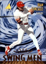 1995 (RANGERS) Pinnacle #278 Juan Gonzalez SM