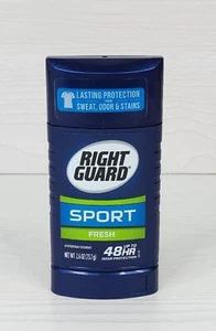Right Guard Sport Antiperspirant Deodorant Invisible Solid Stick, Fresh, 2.6 OZ - Picture 1 of 1