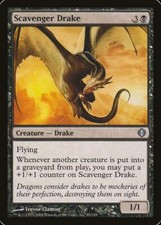 1x Scavenger Drake FOIL Shards of Alara MTG Magic Cards LP
