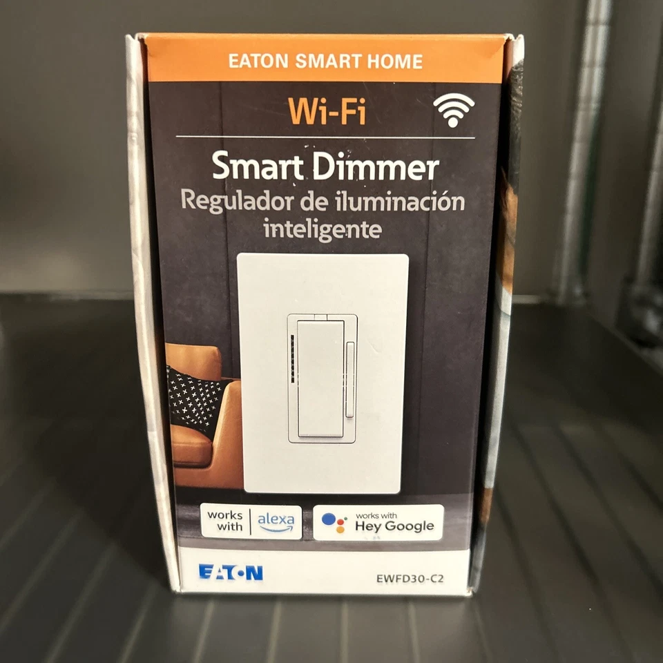 EATON SMART HOME WIFI SMART DIMMER EWFD30-C2-BX-LW