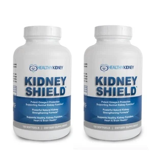 Kidney Shield Supplement Function Creatinine Cleanse Renal Health Function 2pack - Picture 1 of 10