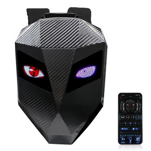 Carbon Fiber Motorcycle LED Knight Backpack Laptop Bag DIY programming Backpack - Picture 1 of 9
