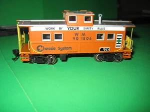 HO SCALE CHESSIE SYSTEM 901806 STEEL CENTER CUPOLA CABOOSE LIFE LIKE - Picture 1 of 7