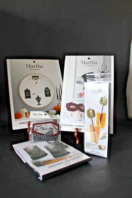 Martha Stewart Fiesta de Halloween 5 Piezas Nuevas Etiquetas Pajitas Bolsas de Golosinas Foto Prop Adling Foto 1 de 4