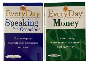 2 Books: EveryDay Money by Julie Fenster, EveryDay Speaking by Susan Partnow - Picture 1 of 10