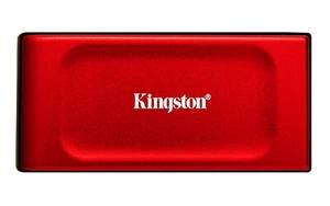 Kingston 2TB XS1000 Red External USB 3.2 Gen 2 Portable Solid State Drive - Afbeelding 1 van 5