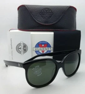 New! VUARNET Sunglasses VL 1207 P001 Black Frames with PX 3000 Grey Glass Lenses - Picture 1 of 1