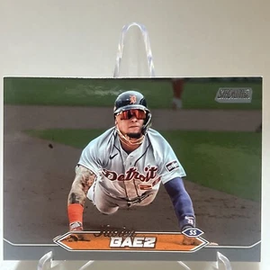 2024 TOPPS STADIUM CLUB JAVIER BAEZ BLACK FOIL - Picture 1 of 5