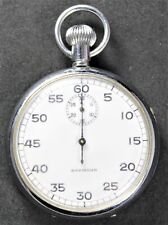 Wakmann Chronograph 15j Stopwatch - Breitling - Vintage - Needs Service - REPAIR