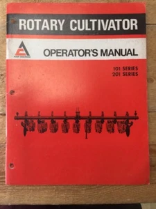 Allis Chalmers Model 101 201 Cultivators Operators Manual - Picture 1 of 5