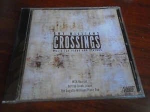 Amy Williams: Crossings  Jack Quartet  Jeffrey Jacob  Bugallo - Williams Duo  CD - Picture 1 of 2