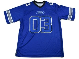 Ford Mens Built Tough #03 Football Jersey Shirt New S (34-36) - Picture 1 of 2