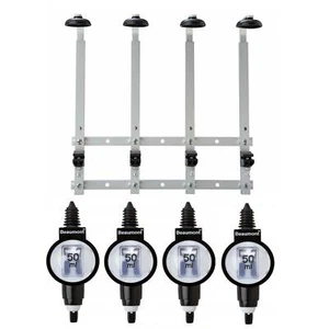 Beaumont 4 x 50 ml Metrix SL Barra Óptica Spirit Medida y 70 cl/1 L Soportes de Pared - Imagen 1 de 1