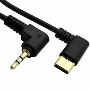 USB-C 3.1 Male to 3.5mm Male Angled Audio Stereo Cable For One-plus Google - Picture 1 of 10