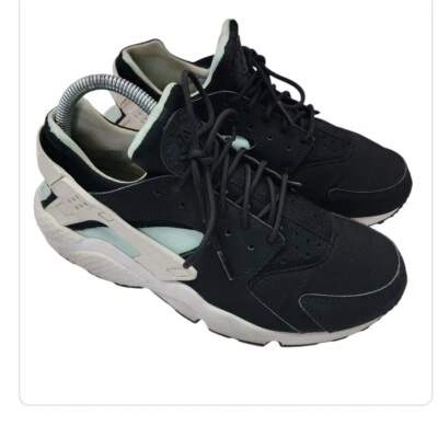 Кроссовки беговые женские Nike Air Huarache Run черные белые иглу 634835 036 размер 8,5 - Изображение 1 из 4