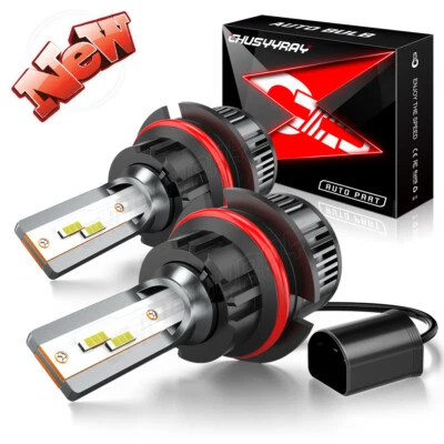 For FORD Taurus 1990-2007 LED Headlight Kit 9007 HB5 6500K White High/Low Bulbs - Image 1 of 4