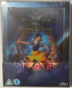 SNOW WHITE and the SEVEN DWARFS Blu-ray Zavvi Lenticular Steelbook New/Sealed - Picture 1 of 2