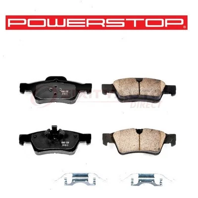 PowerStop Rear Disc Brake Pad & Hardware Kit for 2007-2012 Mercedes-Benz qi Foto 1 de 4