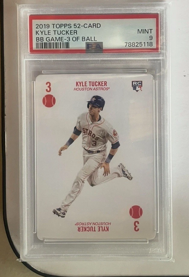 2019 Topps 52 Card Game Kyle Tucker #3 PSA 9 - Image 1 of 1