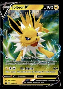 Jolteon V - Promo Holo SWSH: Sword & Shield Promo Cards SWSH151 NM Pokémon TCG - Picture 1 of 2