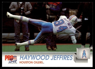 1992 Pro Set Power Haywood Jeffires Houston Oilers #84 - Image 1 of 2