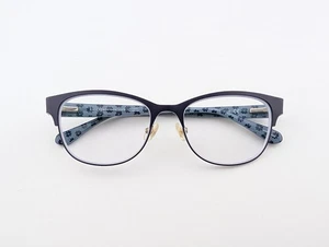 Kate Spade Eyeglasses, Frames Only, Carolina PJP, 51-16-135, Metal/Plastic, Blue - Picture 1 of 22