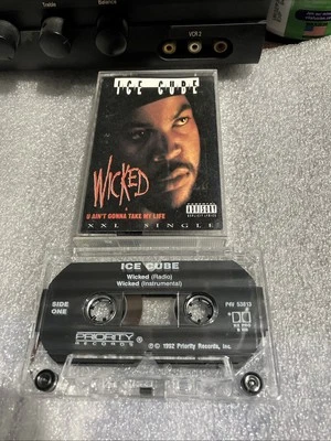 Ice Cube ‎– Wicked / U Ain't Gonna Take My Life CASSETTE N.W.A - Image 1 of 4