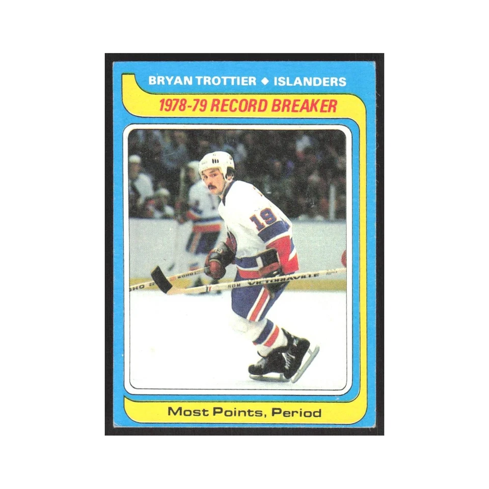 1979 Topps Bryan Trottier New York Islanders #165 - Image 1 of 3