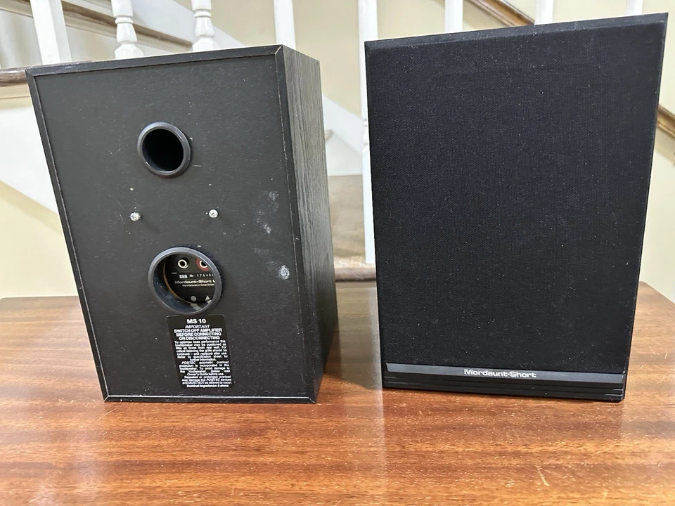 Altavoces MORDAUNT SHORT MS10, Grandes Altavoces Estéreo Hi-Fi Británicos, Excelente Sonido Foto 1 de 3