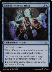 Dramatic Accusation C Murders at Karlov Manor 53 NM Foil - Picture 1 of 2