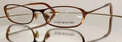 Originale JONES NEW YORK J420 Eyeglasses BROWN New Metal 53-16-135 - Image 1 of 4