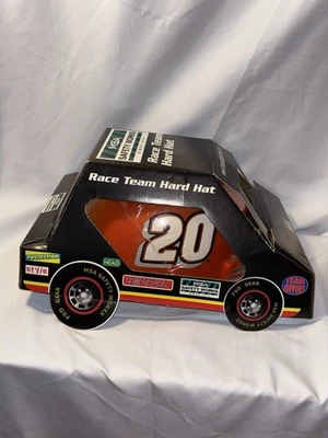 Tony Stewart #20 Orange Hard Hat NASCAR Home Depot Wincraft - Image 1 of 4