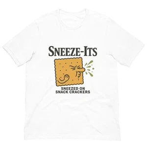 Camiseta Sneeze-Its Cheez-it Parody Retro Unisex - Imagen 1 de 4
